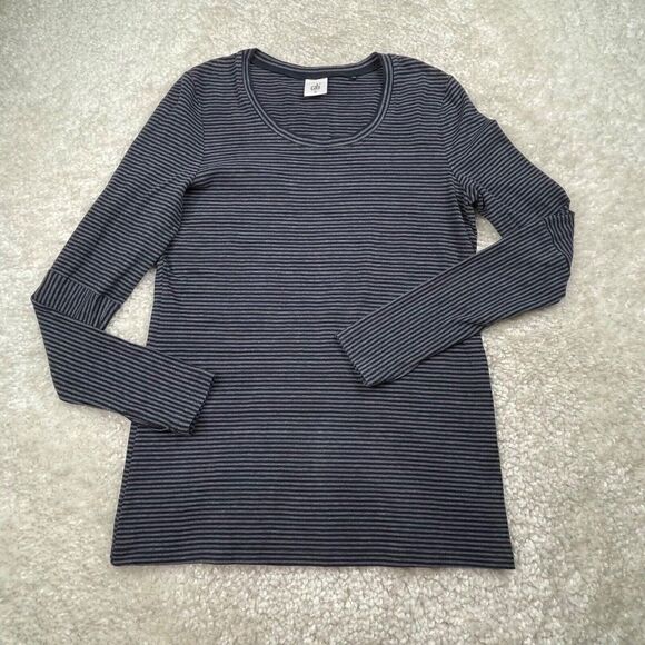 Cabi Wonder Striped Tee Blue - Picture 2 of 7